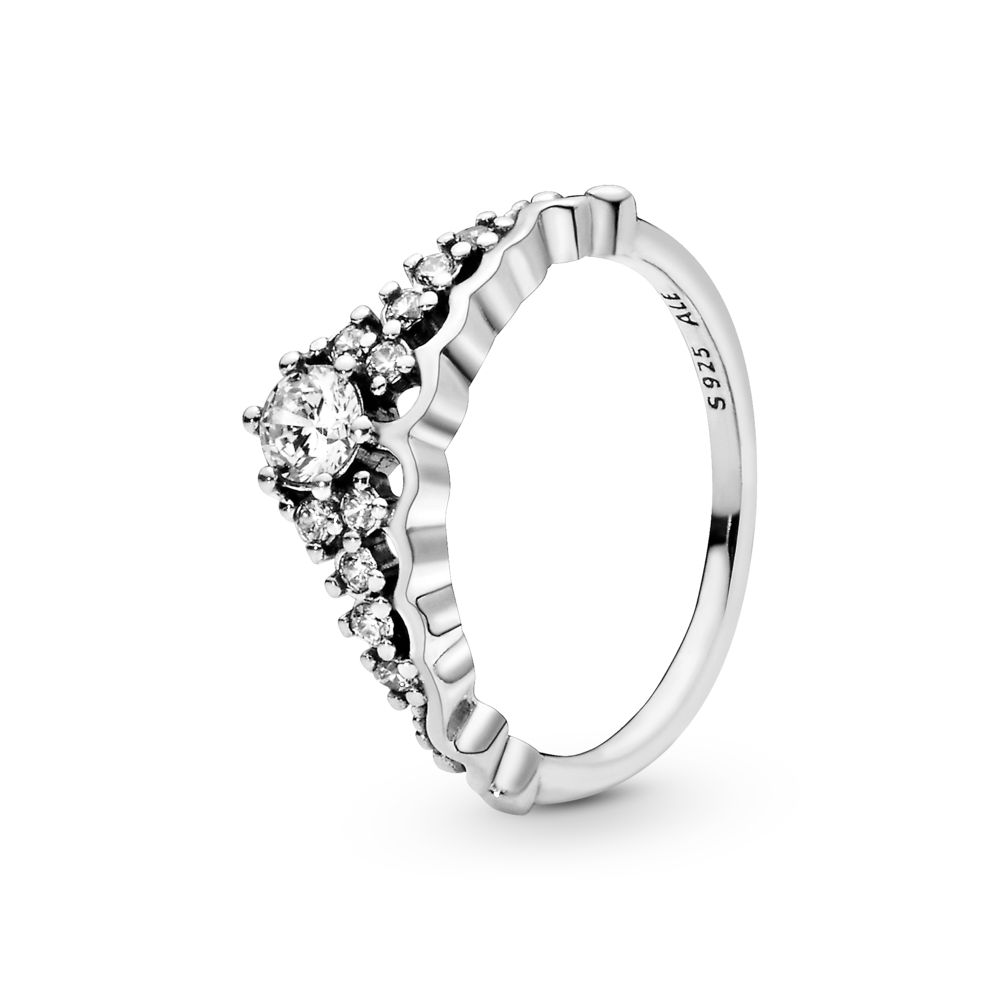 Fairy Tale Tiara Wishbone Ring | PANDORA