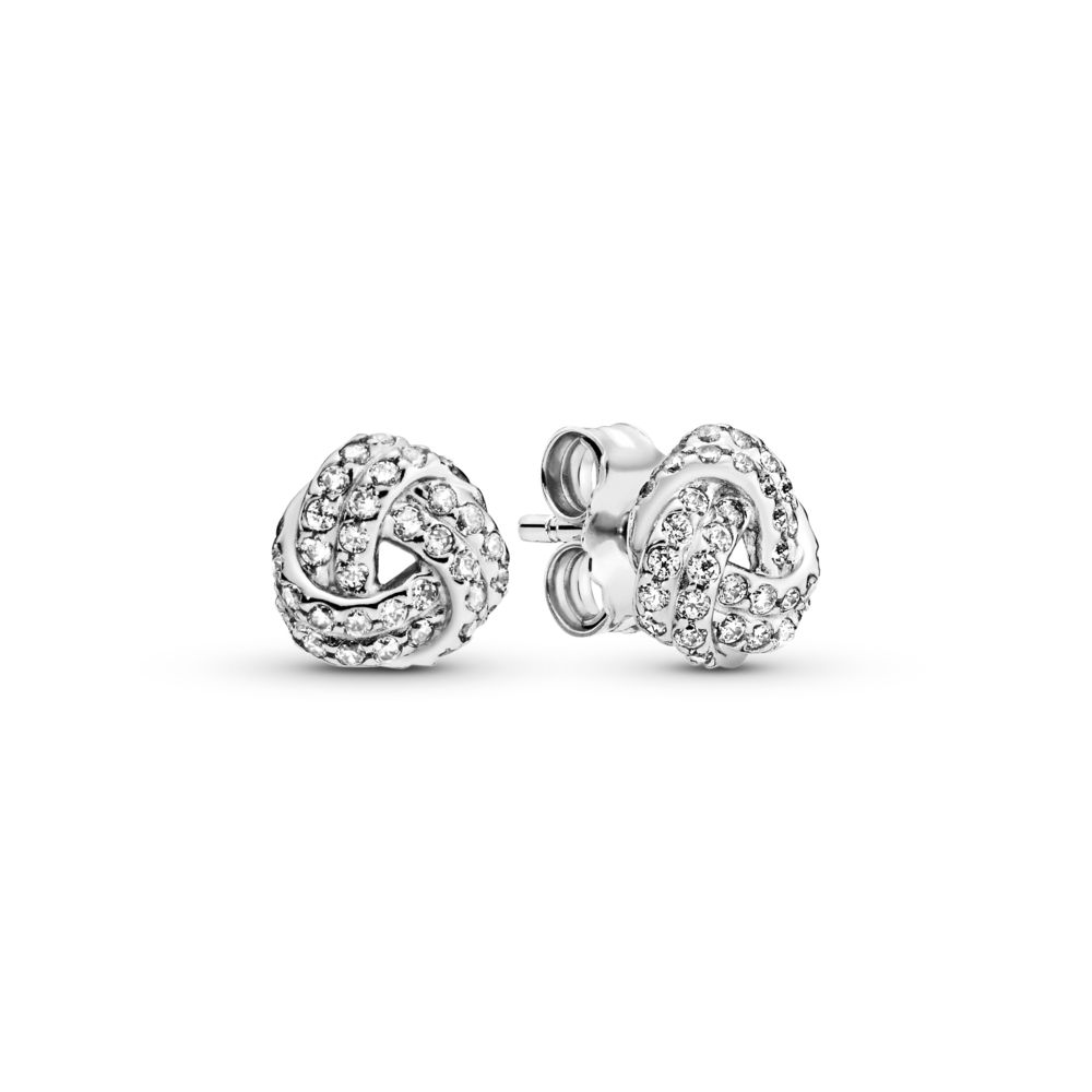 Pandora - 296272CZ Classic Elegance Silver Stud Earrings