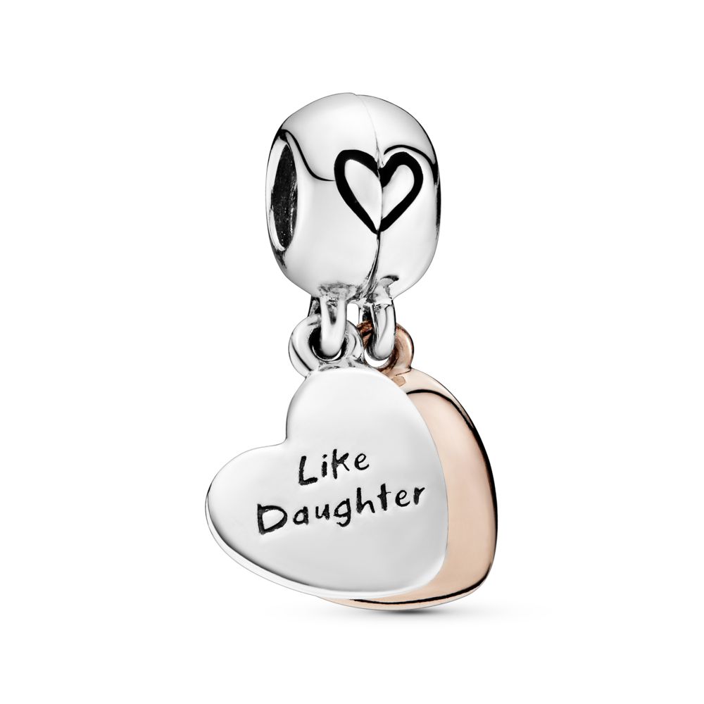 pandora daughter heart charm