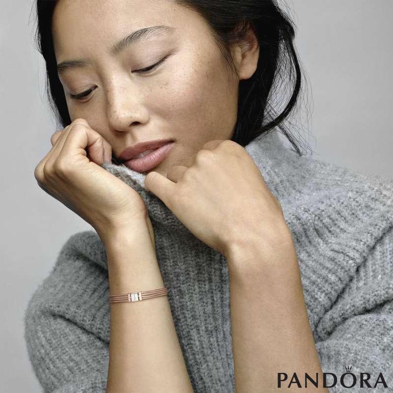 Amazon.com: Pandora Moments Multi Snake Chain Bracelet - Hand-Finished  Silver Bracelet for Women - Gift for Her - Sterling Silver - 6.7