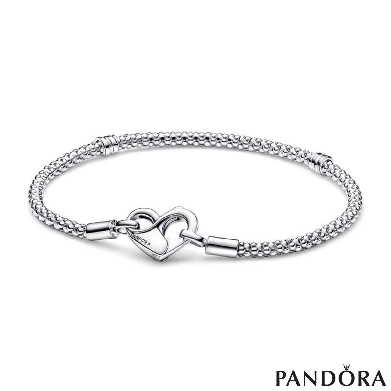 Buy Pandora Jewelry Polished Wishbone Bangle Sterling Silver Bracelet, 7.5