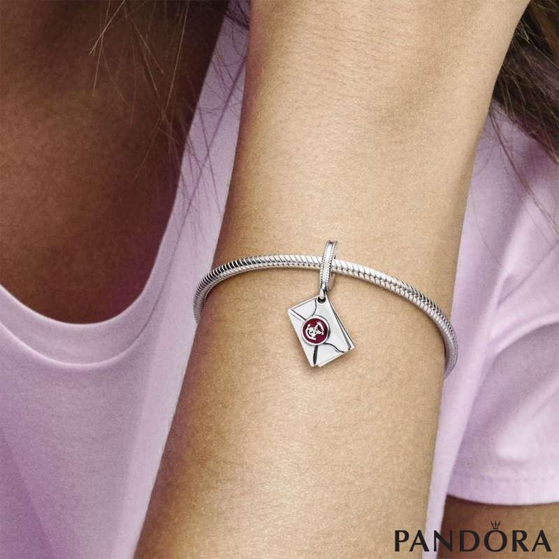 Genuine Pandora Harry Potter Hogwarts Letter Charm (S925) with Gift Box